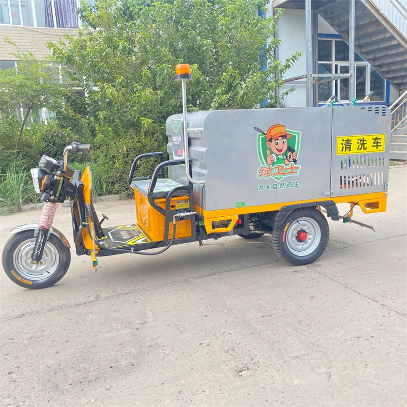 河源电动高压冲洗车CX700A（不锈钢箱体）