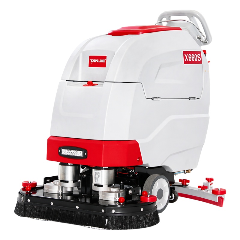 河源坦洁手推式洗地机X660S